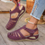 Airfleek Closed Toe Sandals For Standing All Day With Arch Support