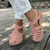 Airfleek Closed Toe Sandals For Standing All Day With Arch Support