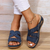 Blisscomfy Arch Support Wide Toe Box Open Toe Sandals